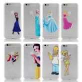 Case Iphone 6 Transparente Personagens