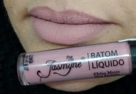 Batom Líquido Efeito Matte Jasmyne Classic Nude 07